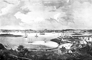 GLOUCESTER, c1835. View of Gloucester, Massachusetts GLOUCESTER, c1835. View of Gloucester, Massachusetts