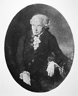 IMMANUEL KANT (1724-1804). German philosopher. Oil on canvas, 1791, by Dobler IMMANUEL KANT (1724-1804). German philosopher. Oil on canvas, 1791, by Dobler