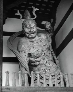 Temple Prints: Kongo Rikishi Print, Todai-ji Temple Guardian