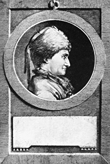JEAN JACQUES ROUSSEAU (1712-1778). French philosopher. Etching, French, 18th century JEAN JACQUES ROUSSEAU (1712-1778). French philosopher. Etching, French, 18th century