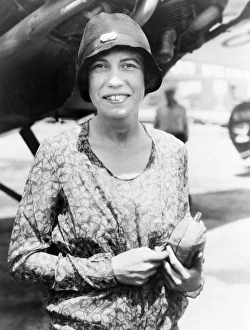 JESSIE MILLER (1902-1972). Australian aviator. Photograph, 1929 JESSIE MILLER (1902-1972). Australian aviator. Photograph, 1929