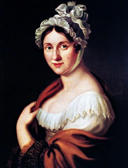 JOHANNA WAGNER (1774-1848). Johanna Rosine Wagner. Mother of German composer Richard JOHANNA WAGNER (1774-1848). Johanna Rosine Wagner. Mother of German composer Richard