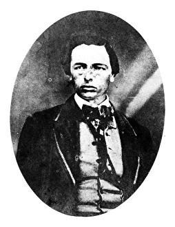 JOHN BROWN'S RAID, 1859. Barclay Coppoc, a member of the party led by abolitionist JOHN BROWN'S RAID, 1859. Barclay Coppoc, a member of the party led by abolitionist