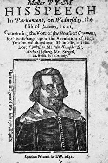 JOHN PYM (1584-1643). English politician JOHN PYM (1584-1643). English politician