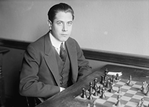 JOSE RAUL CAPABLANCA (1888-1942). Cuban chess player and world champion from 1921 to 1927 JOSE RAUL CAPABLANCA (1888-1942). Cuban chess player and world champion from 1921 to 1927