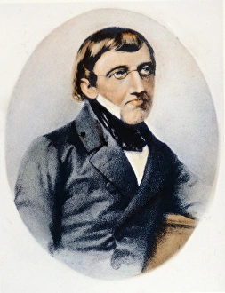 KARL VON BAER (1792-1876). Karl Ernst von Baer. Estonian naturalist and embryologist: lithograph KARL VON BAER (1792-1876). Karl Ernst von Baer. Estonian naturalist and embryologist: lithograph