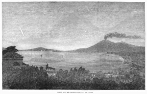 KLINKERFUSS COMET, 1853. The comet of 1853, observed from Castellamare on the Bay of KLINKERFUSS COMET, 1853. The comet of 1853, observed from Castellamare on the Bay of