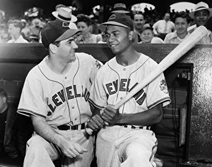 LARRY DOBY (1923-2003). American baseball player, and first black player in the American League LARRY DOBY (1923-2003). American baseball player, and first black player in the American League