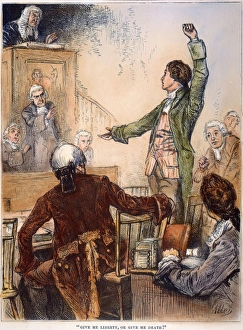 Give Me Liberty or Give Me Death! Patrick Henry delivers his great speech on the rights Give Me Liberty or Give Me Death! Patrick Henry delivers his great speech on the rights