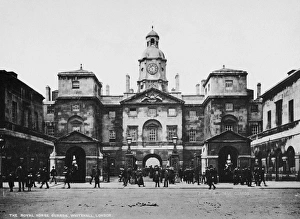 LONDON: HORSE GUARDS. Horse Guards at Whitehall, London, England. Photographed c1900 LONDON: HORSE GUARDS. Horse Guards at Whitehall, London, England. Photographed c1900