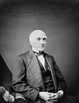 LOT M. MORILL (1813-1883). American statesman. Photographed as Governor of Maine, 1861 LOT M. MORILL (1813-1883). American statesman. Photographed as Governor of Maine, 1861