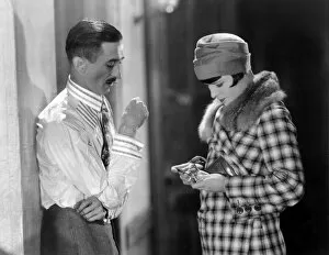 Images Dated 20th September 2006: LOUISE BROOKS (1906-1985). American cinemactress. Brooks with Osgood Perkins in a scene from Love