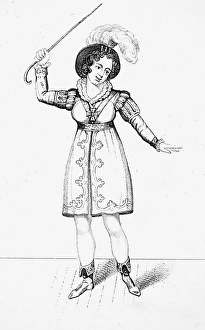 LUCIA ELIZABETH MATHEWS (1797-1856). Known as Madame Vestris. English actress and opera singer LUCIA ELIZABETH MATHEWS (1797-1856). Known as Madame Vestris. English actress and opera singer