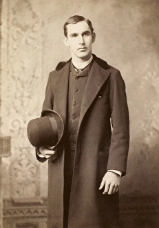 MEN'S FASHION, c1895. Photograph, American, c1895 MEN'S FASHION, c1895. Photograph, American, c1895