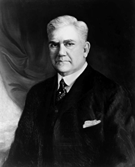 MICHAEL JOSEPH OWENS (1859-1923). American inventor. Oil on canvas, c1910 MICHAEL JOSEPH OWENS (1859-1923). American inventor. Oil on canvas, c1910