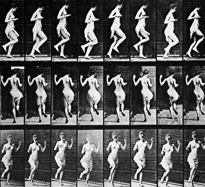 MUYBRIDGE: SEQUENCE, 1887. Figure Hopping MUYBRIDGE: SEQUENCE, 1887. Figure Hopping