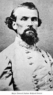 NATHAN BEDFORD FORREST (1821-1877). American army officer. Photographed c1864 NATHAN BEDFORD FORREST (1821-1877). American army officer. Photographed c1864