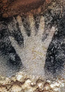 Cave Painting Prints: Pech Merle Cave Human Hand Print