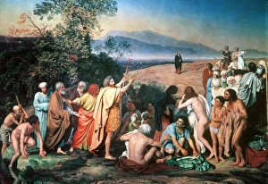 to the people. Oil on canvas, 1837-57, by Alexander Ivanoff to the people. Oil on canvas, 1837-57, by Alexander Ivanoff