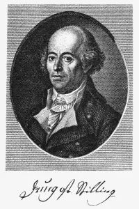 Jung Prints: Johann Heinrich Jung-Stilling Copper Engraving Print