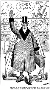 Henry Ford Cartoon Print, 1916