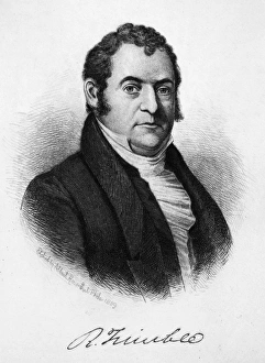 ROBERT TRIMBLE (1777-1828). American jurist. Etching, 1889, by Albert Rosenthal ROBERT TRIMBLE (1777-1828). American jurist. Etching, 1889, by Albert Rosenthal