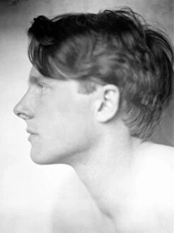 Images Dated 20th September 2006: RUPERT BROOKE (1887-1915). English poet. Photographed in 1913 by Sherril Schell