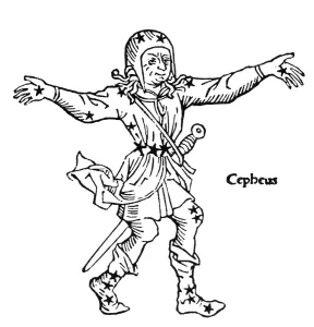Cepheus Constellation Prints: CONSTELLATION: CEPHEUS. Personification of Cepheus