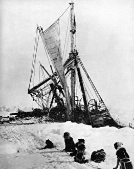 Shackletons Endurance Sinking Print, Weddell Sea 1915