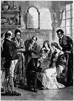 SPIRITUALISM: FOX SISTERS. Doctor Austin Flint, with colleagues from the University of SPIRITUALISM: FOX SISTERS. Doctor Austin Flint, with colleagues from the University of