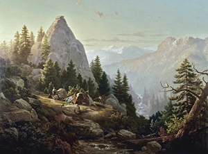 SUGAR LOAF PEAK, c1865. Sugar Loaf Peak, El Dorado County, in California SUGAR LOAF PEAK, c1865. Sugar Loaf Peak, El Dorado County, in California