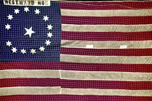 TEXAS FLAG, 19th CENTURY. Texas war flag, 19th century TEXAS FLAG, 19th CENTURY. Texas war flag, 19th century