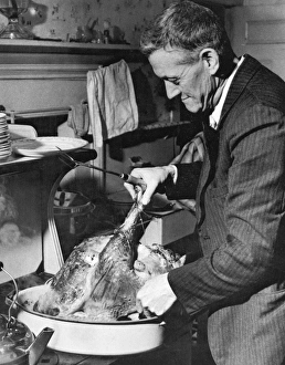 THANKSGIVING, 1940. Thanksgiving meal in Ledyard, Connecticut THANKSGIVING, 1940. Thanksgiving meal in Ledyard, Connecticut