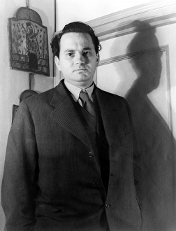 THOMAS WOLFE (1900-1938). American novelist. Photographed by Carl Van Vechten, 1937 THOMAS WOLFE (1900-1938). American novelist. Photographed by Carl Van Vechten, 1937