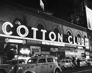 View of the Cotton Club in Harlem, New York, 1930s View of the Cotton Club in Harlem, New York, 1930s