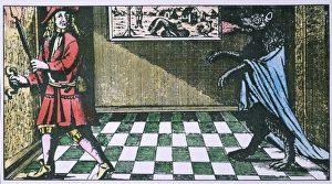 WEREWOLF of Eschenbach, Germany: engraving, 1685 WEREWOLF of Eschenbach, Germany: engraving, 1685