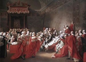 WILLIAM PITT (1708-1778). Earl of Chatham. English statesman. The Death of the Earl of Chatham WILLIAM PITT (1708-1778). Earl of Chatham. English statesman. The Death of the Earl of Chatham