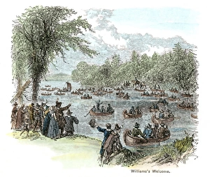 Williams Return Print, 1878 Wood Engraving