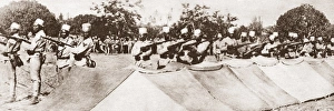 WORLD WAR I: CAMEROON. Native troops in Cameroon, equipped and trained by the German WORLD WAR I: CAMEROON. Native troops in Cameroon, equipped and trained by the German