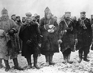 WORLD WAR I: WOUNDED. Wounded soldiers, probably Russian and German, during World War I WORLD WAR I: WOUNDED. Wounded soldiers, probably Russian and German, during World War I