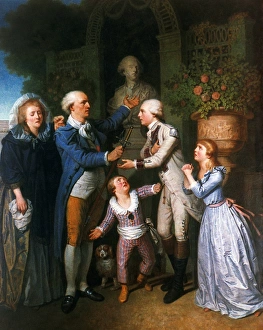 A young nobleman volunteers to be an officer in Comte de Rochambeaus expeditionary force to America, 1780 A young nobleman volunteers to be an officer in Comte de Rochambeaus expeditionary force to America, 1780
