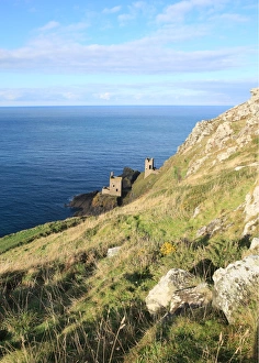 Botallack Mine Winter Print