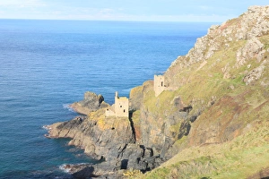 Botallack Tin Mine Winter Print
