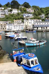 Polperro Print: A Cornish Fishing Village