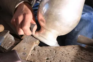 Four-Generation Silversmith at Chipping Campden Print