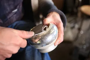 Four-Generation Silversmith at Work, Chipping Campden Print