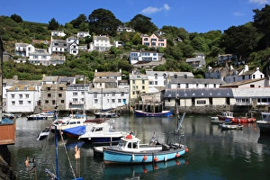 Polperro Village Print