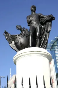 Images Dated 2005: Birmingham Print of Lord Nelson in the Bull Ring