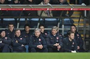 Arsenal manager Arsene Wenger with assistant Pat Rice Arsenal manager Arsene Wenger with assistant Pat Rice