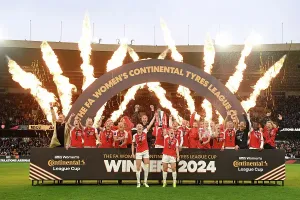 Chelsea Prints: Arsenal v Chelsea Women's Continental Tyres League Cup Final Print